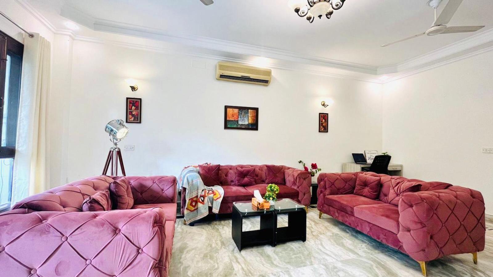 Olive Serviced Apartments - Defence Colony Neu-Delhi Zimmer foto