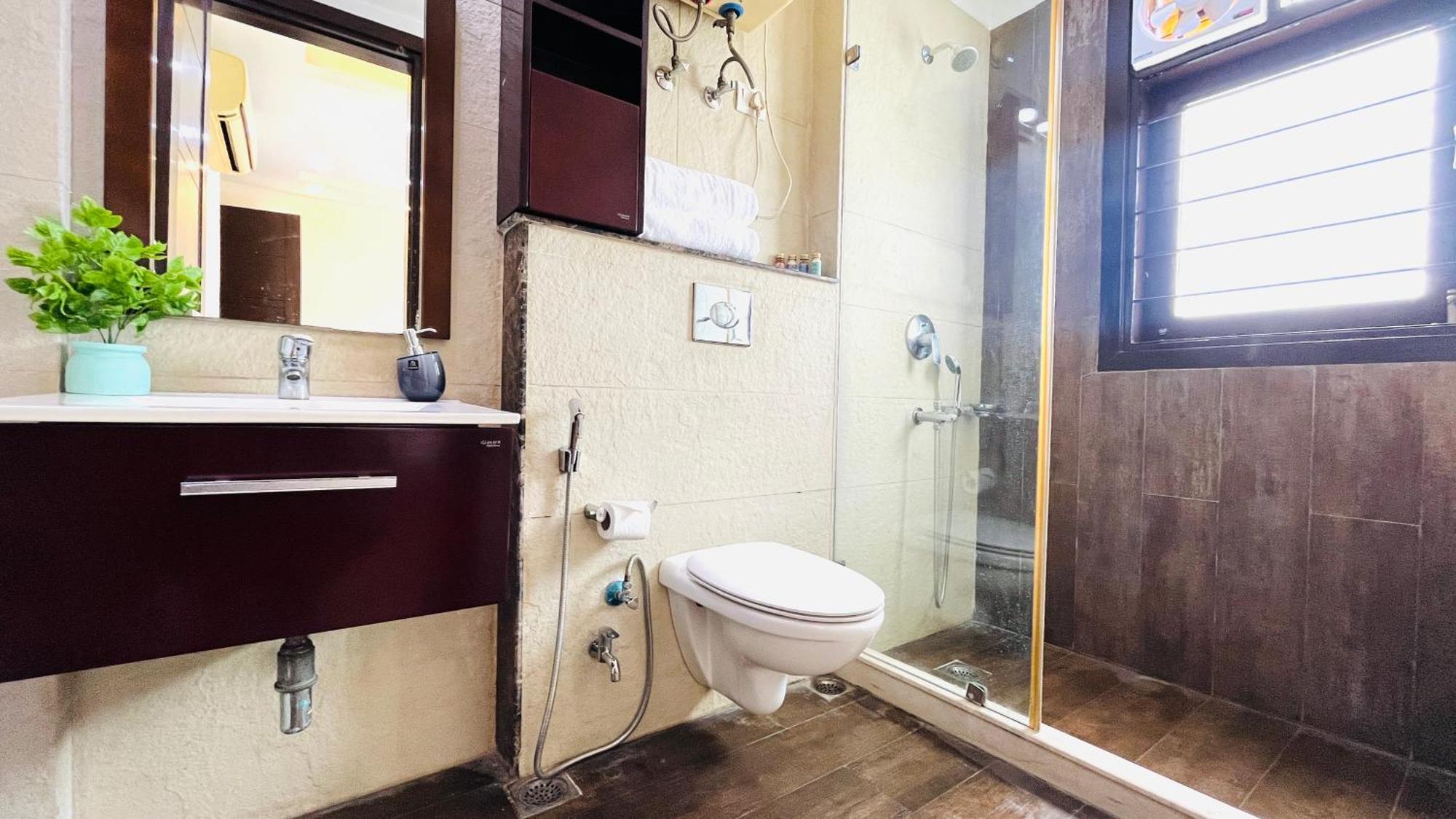Olive Serviced Apartments - Defence Colony Neu-Delhi Zimmer foto