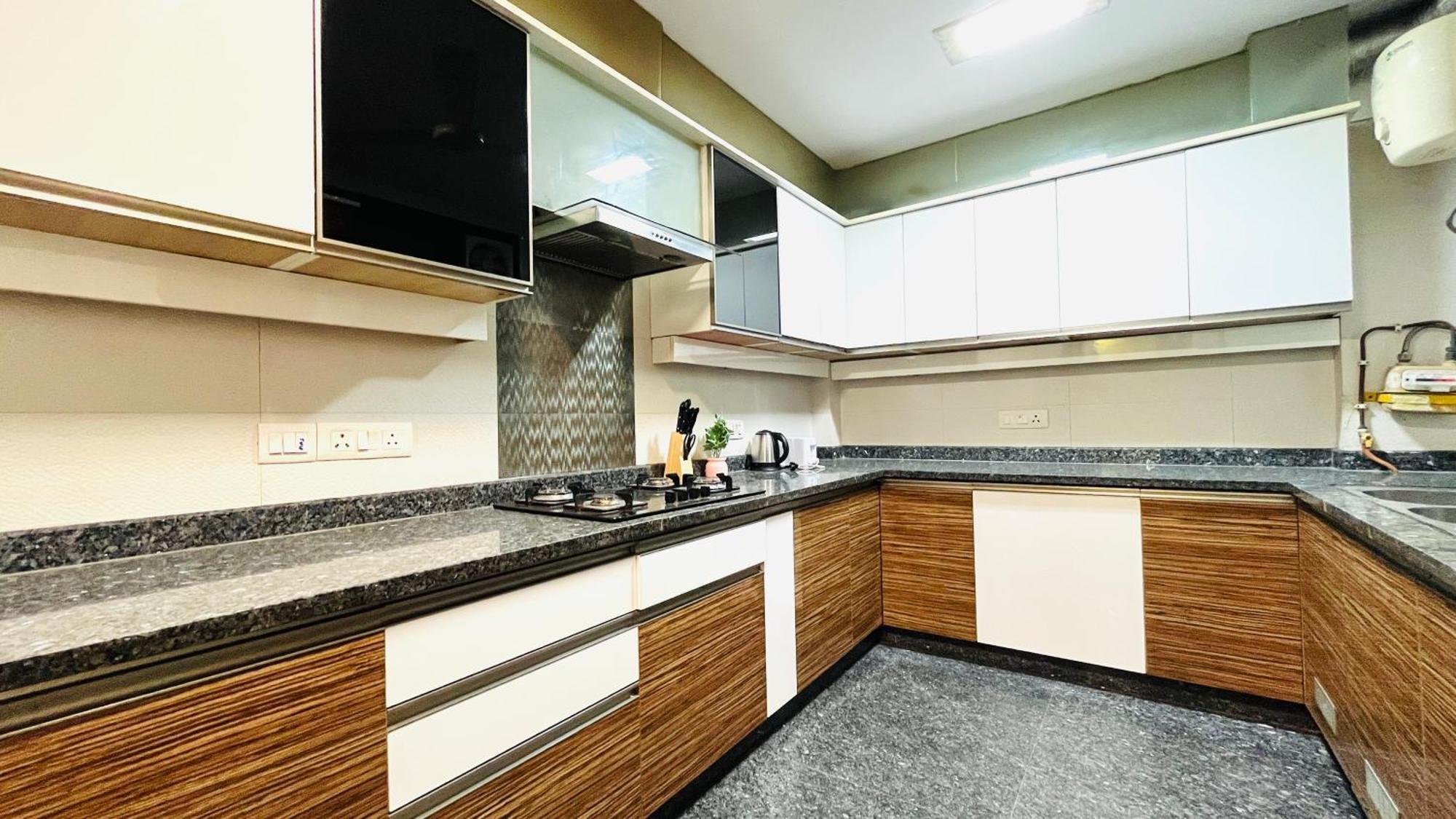 Olive Serviced Apartments - Defence Colony Neu-Delhi Zimmer foto