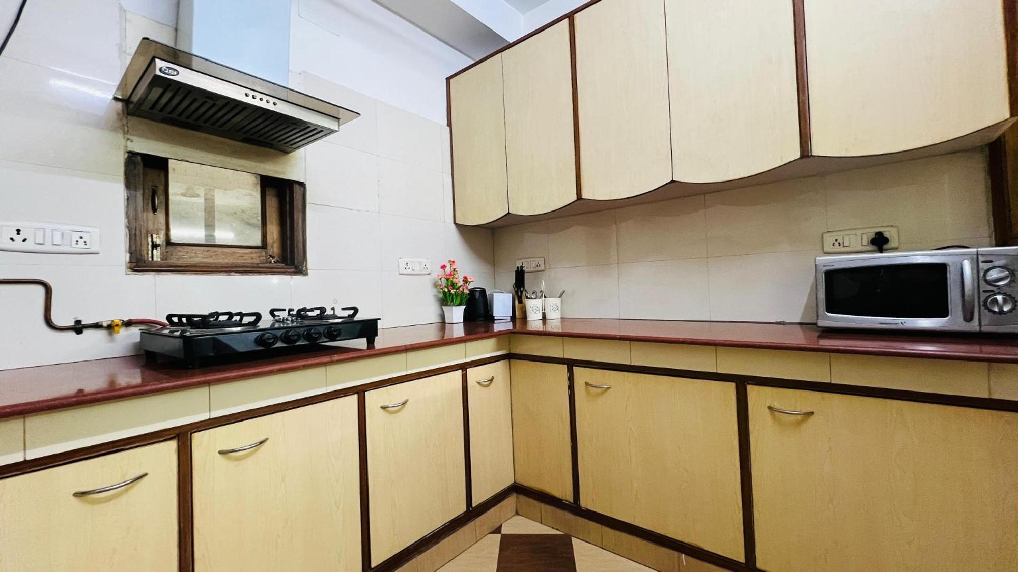 Olive Serviced Apartments - Defence Colony Neu-Delhi Zimmer foto