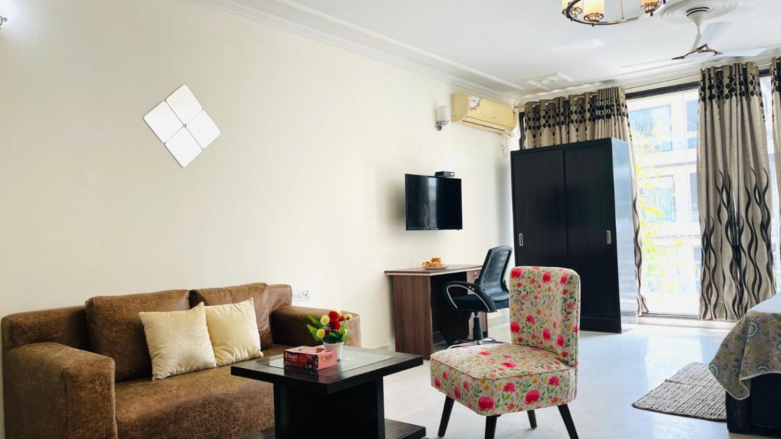 Olive Serviced Apartments - Defence Colony Neu-Delhi Exterior foto